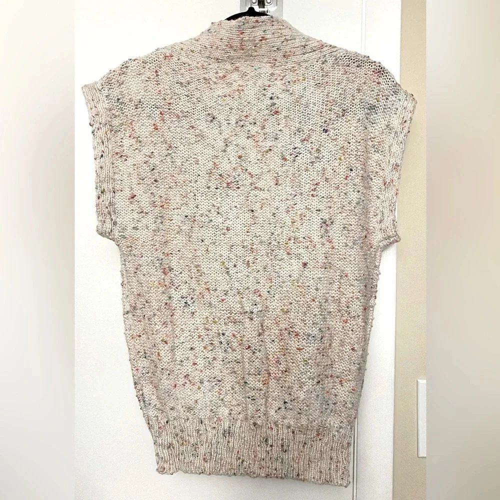 Vintage Naomi Bee 80s Knit Sleeveless Sweater Size Small